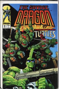 Savage Dragon #2 (1993) Teenage Mutant Ninja Turtles