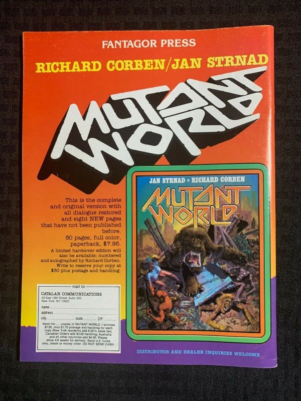 1983 COMICS JOURNAL Magazine #83 FN+ 6.5 Dave & Deni Sim Interview Part 2