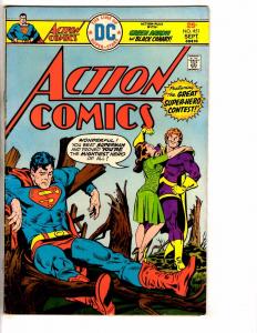 Lot Of 4 Action Comics Feat. Superman DC Comic Books # 451 452 453 454  J268