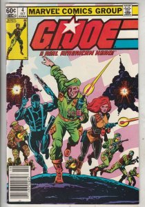 G.I. Joe #4 (Oct-82) NM- High-Grade G.I. Joe