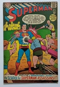 Superman #188 (Jul 1966, DC) FN- 5.5 Curt Swan and George Klein cover 