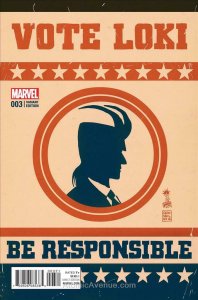 Vote Loki #3A VF; Marvel | save on shipping - details inside