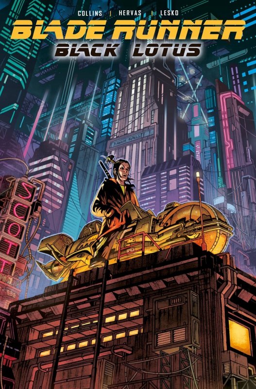 Blade Runner Black Lotus Las Vegas #1 Danny Earls Variant Cover B Near Mint