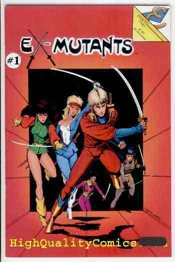 EX-MUTANTS #1, NM, Eternity, 1986, Post-Atomic Holocaust, Ron Lim