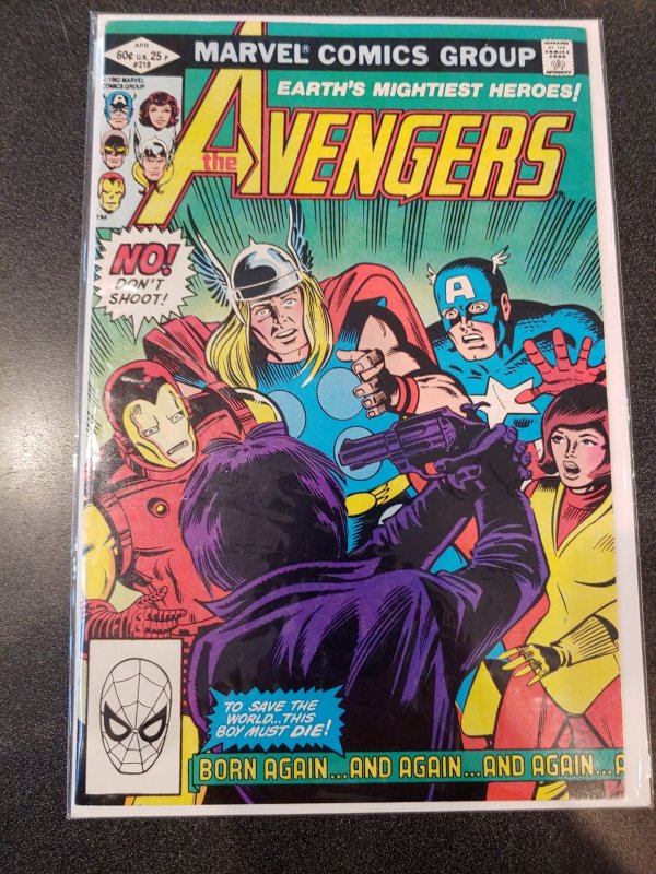 THE AVENGERS #218 BRONZE AGE CLASSIC VF/NM