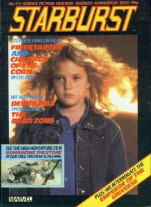 Starburst #72 FN ; Marvel | Firestarter Drew Barrymore