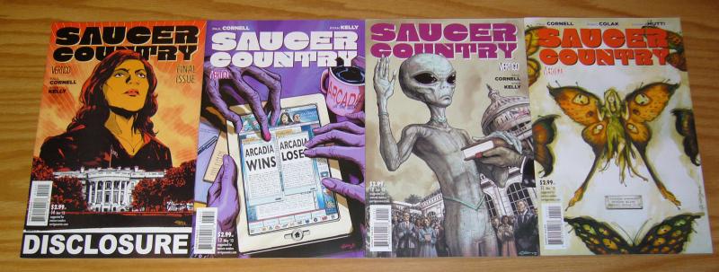 Saucer Country #1-14 VF/NM complete series - alien abduction/political thriller