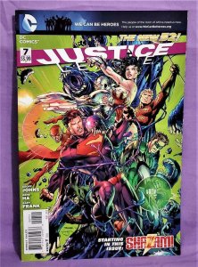 JUSTICE LEAGUE #1 - 8 Geoff Johns JIm Lee Shazam DC New 52 (DC, 2011)! 