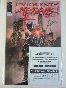 Violent Messiahs (Image 2002) #1 Cover A Signed by Dysart Rodriguez O'Neil CoA