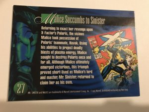 MR. SINISTER #27 card : Marvel Annual 1995 Flair; NM/M;  X-men, base