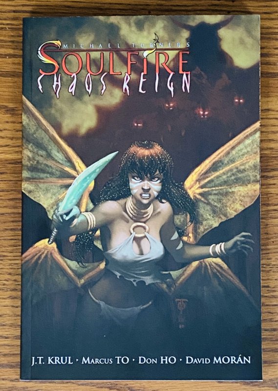 MICHAEL TURNER'S SOULFIRE CHAOS REIGN TPB COMIC BOOK Krul NM Aspen 2008 1st NM