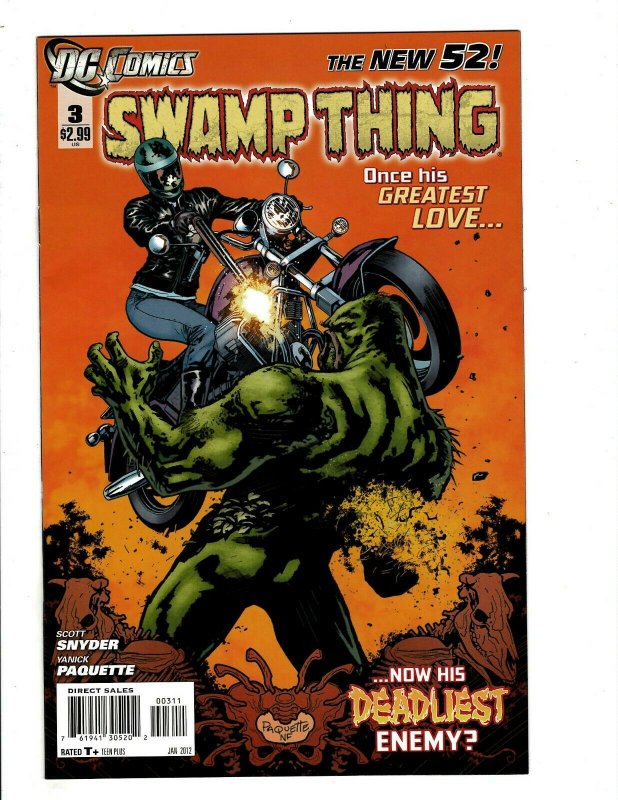 13 Swamp Thing DC Comics #2 3 4 5 6 7 8 9 10 11 12 12 0 Animal Man Batman HR5