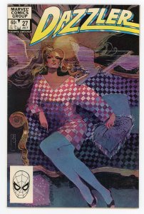 Dazzler #27 Bill Sienkiewicz Cover Rogue NM-