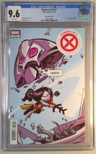 POWERS OF X 1 VR CGC 9.6 1ST APP RASPUTIN, CYLOBEL, CARDINAL SKOTTIE YOUNG CO...