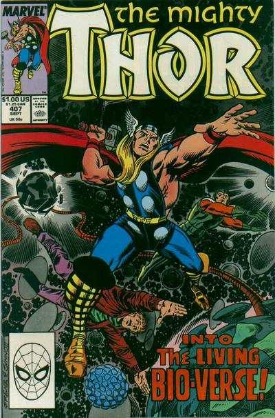 Thor (1966 series) #407, NM- (Stock photo)