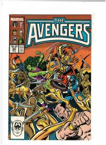 Avengers #283 FN+ 6.5 Marvel Comics 1987 Captain America & She-Hulk 