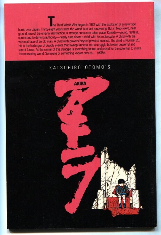 Akira #1  1988 - Epic  -VF/NM - Comic Book