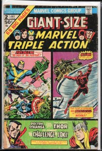 Giant-Size Marvel Triple Action #2 (1975) Doctor Strange