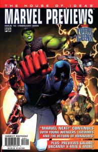 Marvel Previews #16 VF; Marvel | Young Avengers #1 (1st app of Kate Bishop)