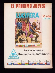 1975 LUCIFERA #18 Mexican Foreign Comic book Digest (7/7.5)
