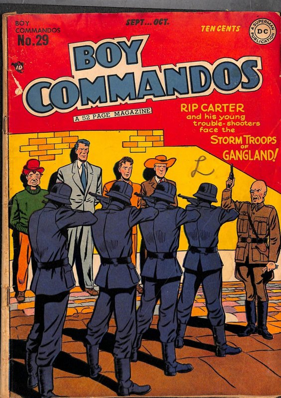 Boy Commandos #29 VG- 3.5