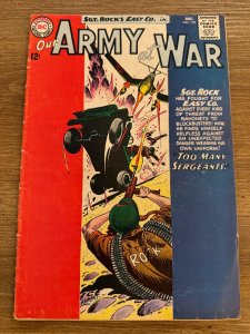 Our Army At War # 137 FN DC Silver Age Comic Book SGT. Rock Easy Co. 17 J382