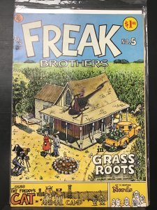 The Fabulous Furry Freak Brothers #5 Second Print Cover