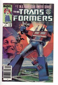 TRANSFORMERS 1 NM 9.4;NEWSSTAND;CANADIAN PRICE VARIANT;DOUBLE RARE!