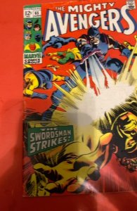 The Avengers #65 (1969)the swordsman strike