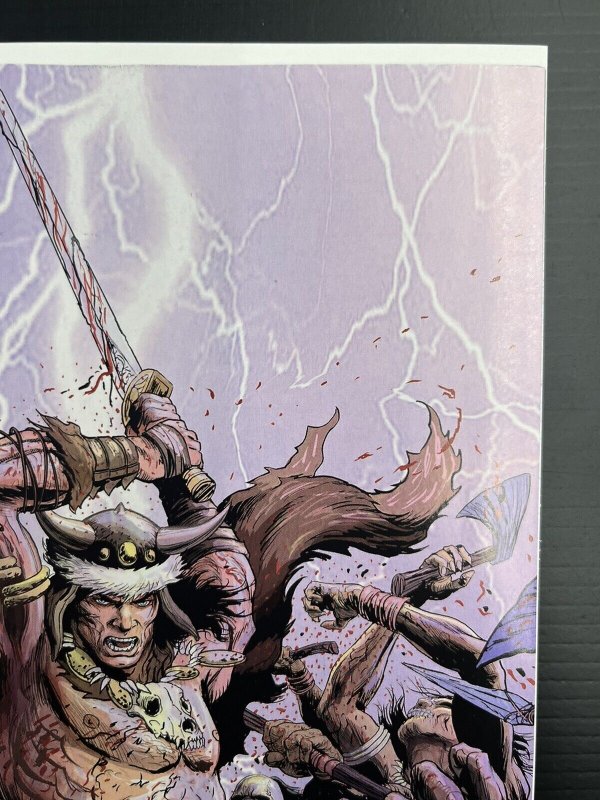 CONAN THE BARBARIAN #3 2ND PRINT ZIRCHER VIRGIN VAR NM LIMITED to 1000 PROSHIPS