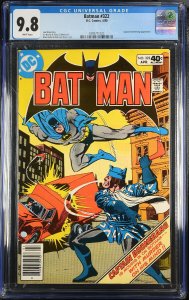 BATMAN #322--CGC 9.6--Captain Boomerang--comic book--DC--4393771023