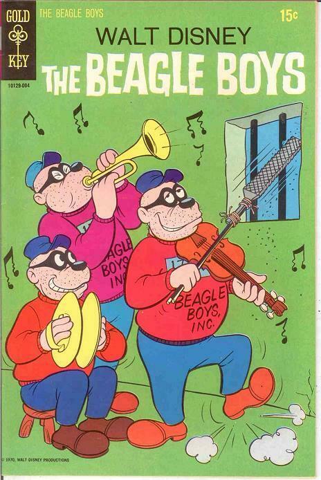 BEAGLE BOYS (1964-1979 GK) 9 VF-NM April 1970 COMICS BOOK