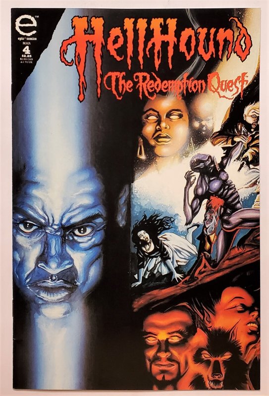 Hellhound: The Redemption Quest #4 (March 1994, Epic) 7.5 VF-
