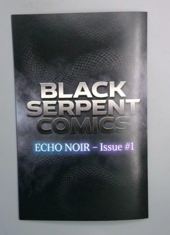 Echo Noir #1 – Harley Cosplay Exclusive Var (Black Serpent Comics) METAL COVER