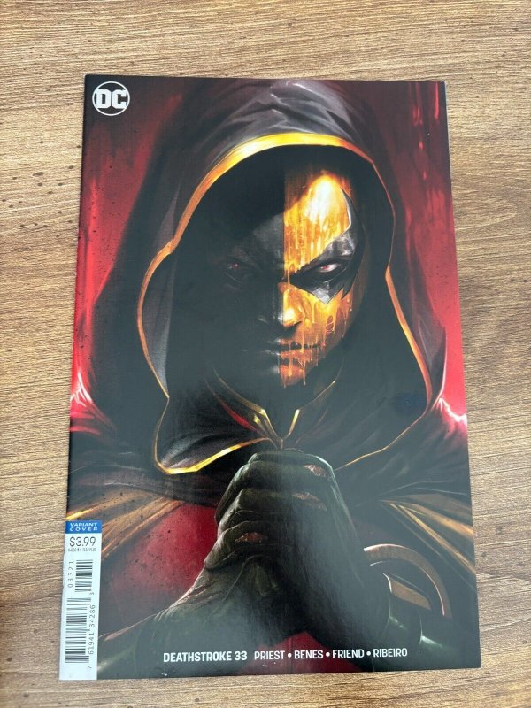 Deathstroke # 33 NM 1st Print Variant Cover DC Comic Book  18 J273