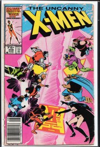 The Uncanny X-Men #208 (1986) X-Men