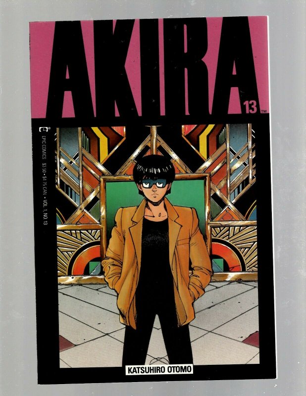 Lot Of 5 AKIRA Marvel Epic Comic Books # 11 12 13 16 17 Katsuhiro Otomo SB5