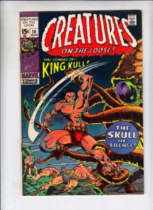 Creatures on the Loose #10 Mar-71 NM- High-Grade 1st King Kull Utah CERTIFICATE