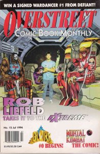 Overstreet's Comic Book Monthly #15 FN ; Overstreet | Rob Liefeld