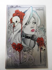 Lady Death: Oblivion Kiss #1 Metallic Goth Edition VF Condition! Signed W/ COA!