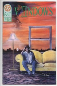 WiiNDOWS #3, VF/NM, Signed by Leon, 1992 1993, Cult Press, Almost Heaven