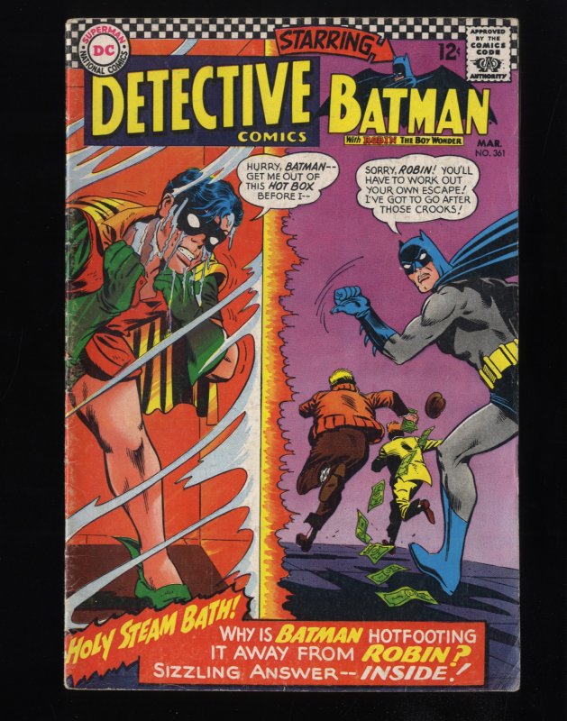 Detective Comics #361 GD+ 2.5