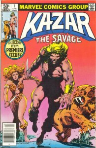 Ka-Zar the Savage #1 (Newsstand) VG ; Marvel | low grade comic Shanna