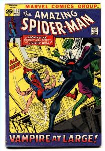 AMAZING SPIDER-MAN #102 comic book 1971 MORBIUS ORIGIN VAMPIRE