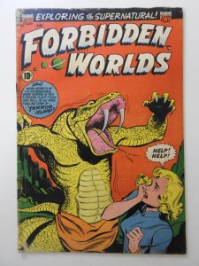 Forbidden Worlds #20 (1953) Terror Island! Pre-Code Solid GVG Condition!