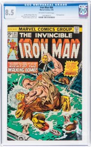 IRON MAN #84 CGC 8.5 (Marvel 1976) Tony Stark battles The FREAK (Gil Kane cover)