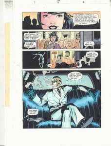 JSA #6 p.1 Color Guide Art - Mr. Bones - 2000 by John Kalisz