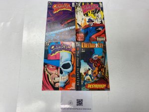 4 DC comic books Crimson Avenger #2 3 4 Checkmate #16 41 KM25