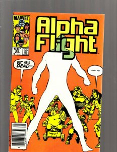 Lot of 12 Alpha Flight Marvel Comics #17 18 21 22 23 25 28 29 30 32 36 38 GB1