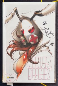 Ninja Funk #2 Signed And Certified by JPG & Sara Sarina